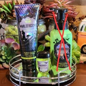 Disney Villains X Bath & Body Works Maleficient Bundle Body Cream Sanitizer